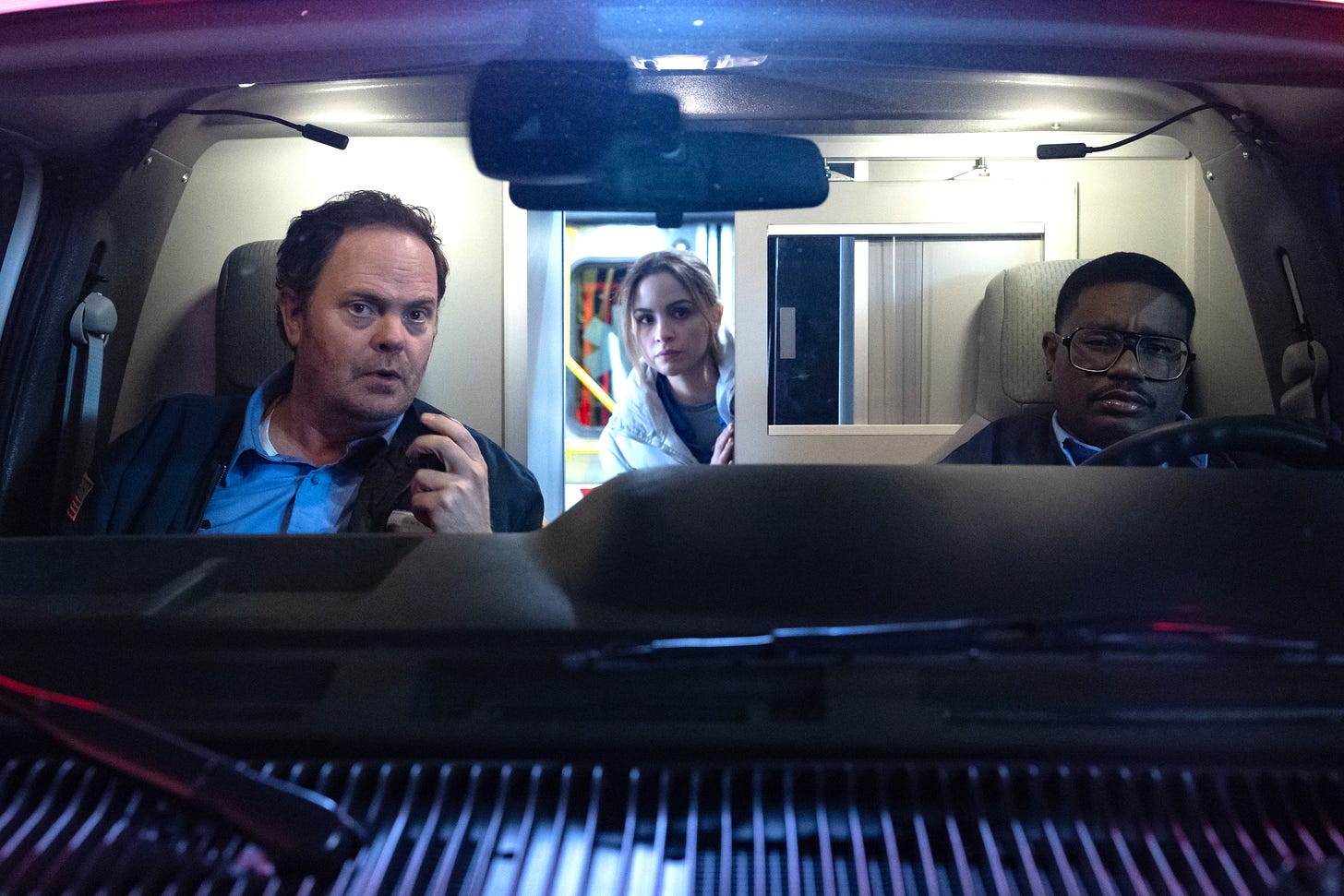 code 3 rainn wilson aimee carrero lil rel howery