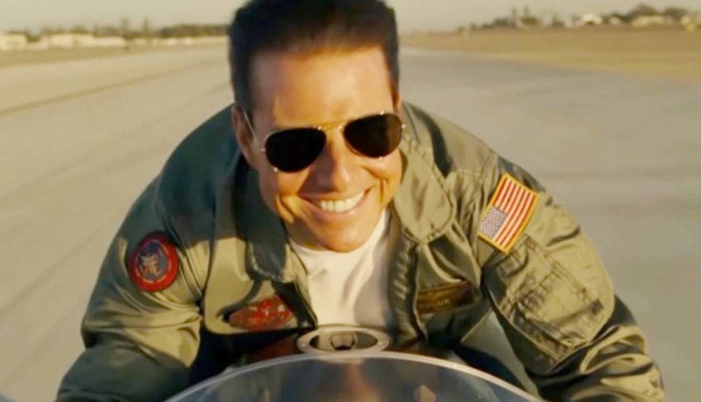 I have these same sunglasses as Tom but I can't even ride a bike, let alone a motorcycle