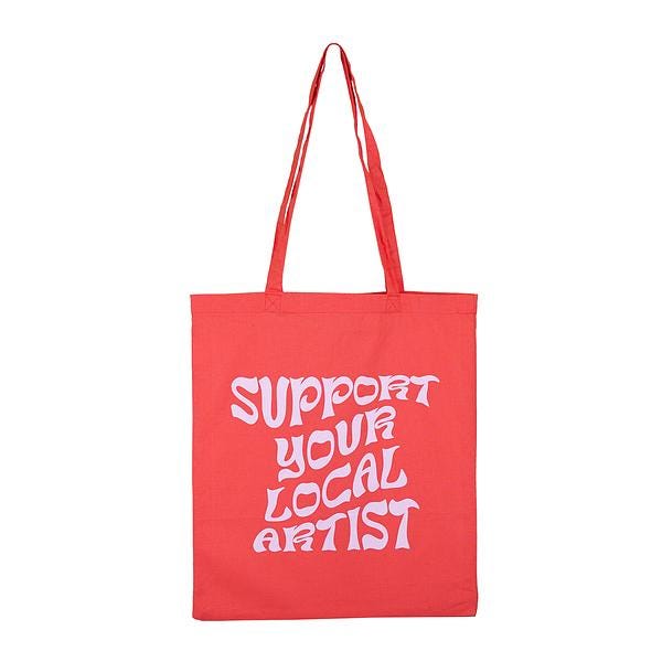 FA X Tara Collette Tote Bag - SUPPORT YOUR LOCAL ARTIST