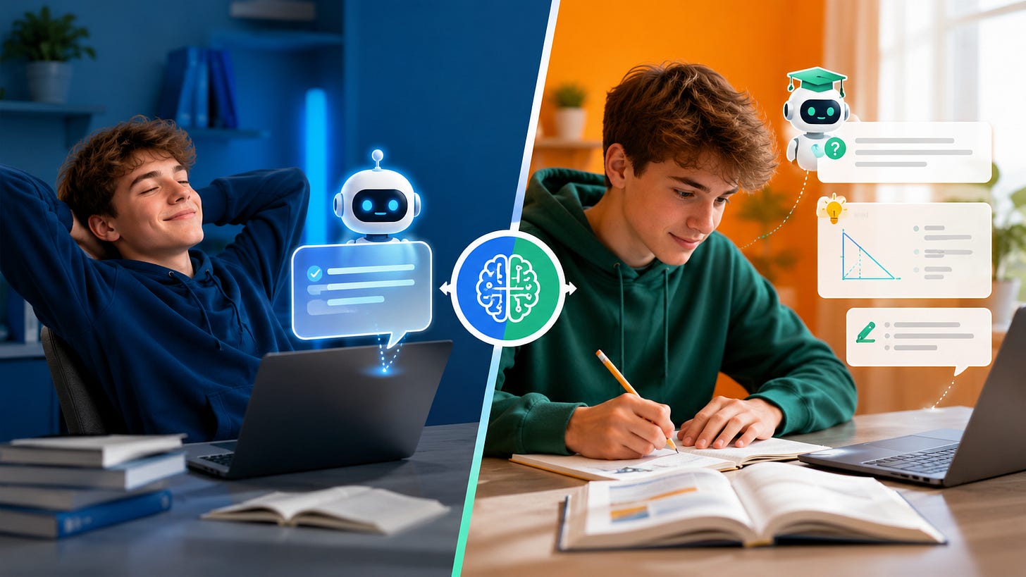 Biased LLMs in schools: the real risk is managed cognition