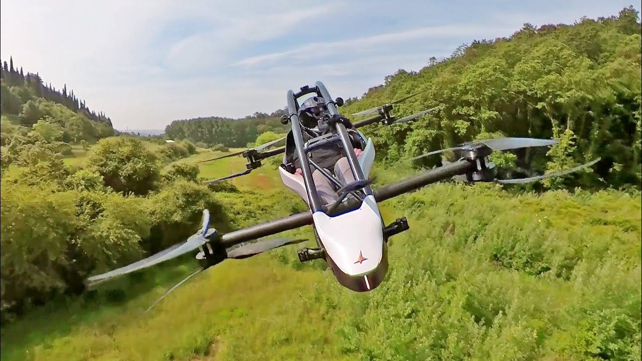Jetson ONE - World's First EVTOL Commute to Work - YouTube