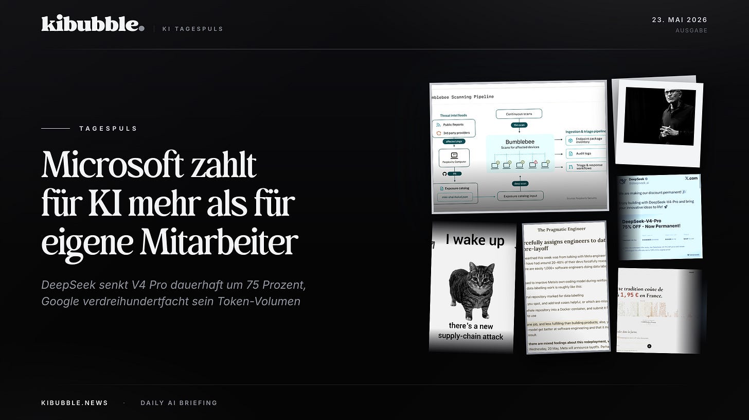 Microsoft zahlt für KI mehr als für eigene Mitarbeiter Microsoft zahlt für KI mehr als für eigene Mitarbeiter