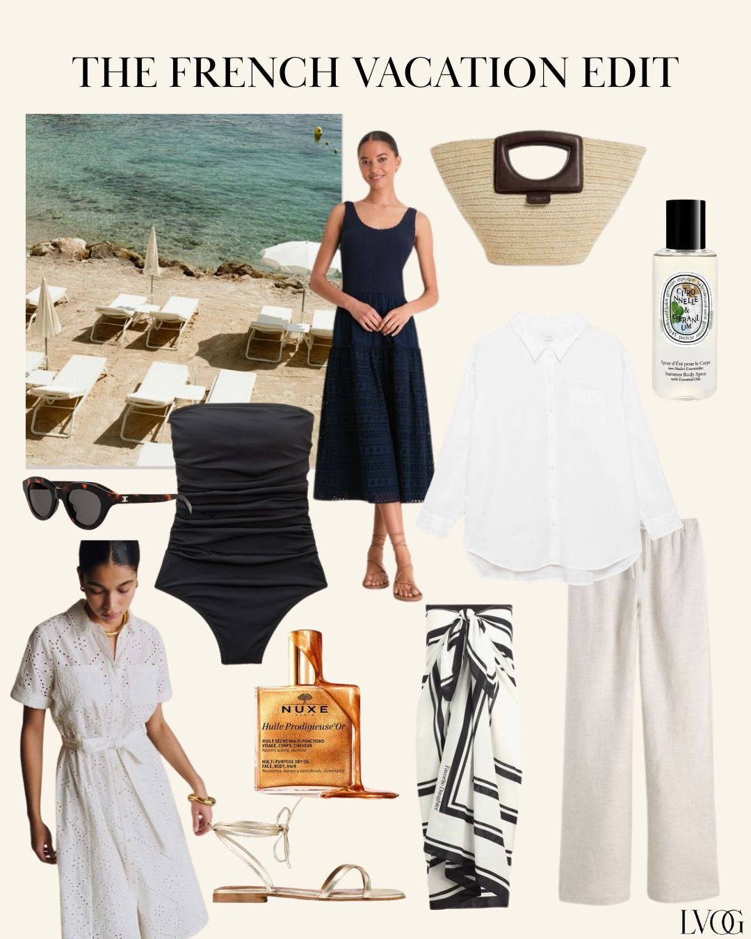 The French Woman's Vacation Style Guide (For Every Summer Trip)