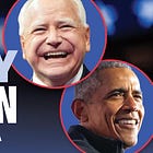 Live: Let's Watch Tim Walz, Barack Obama Arm-Wrestle For Title Of 'America's Dad'