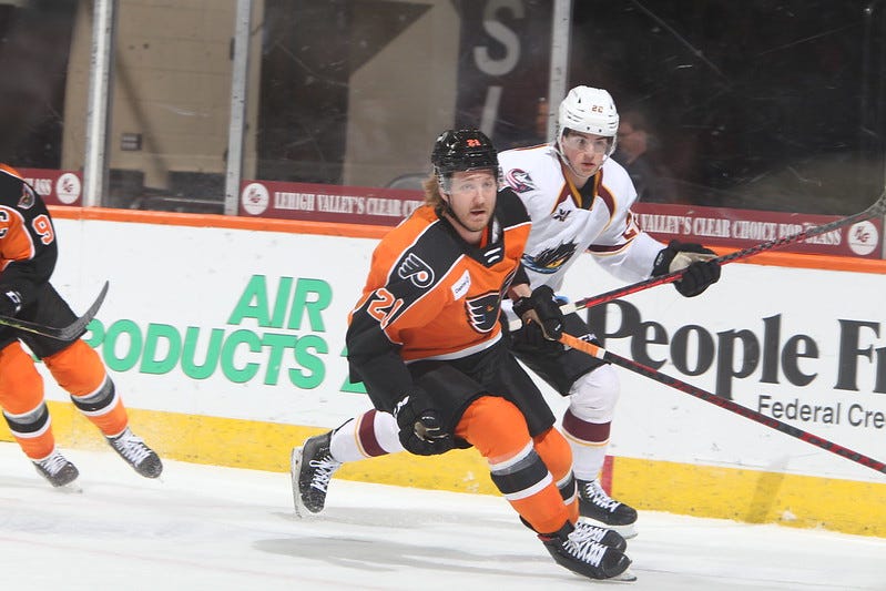 Flyers Re-Sign Linus Sandin - OurSports Central