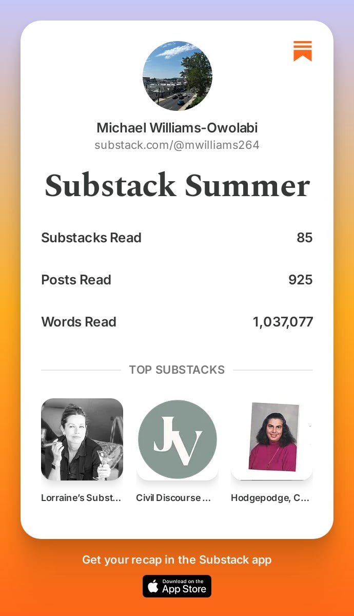 Substack Summer
