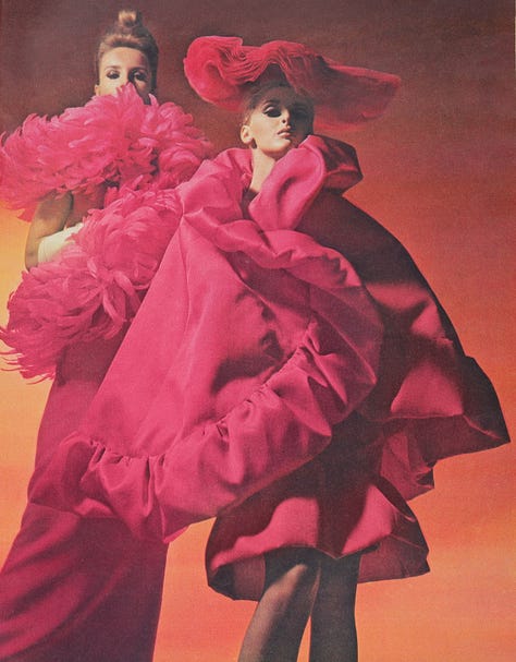Photographs of fashion designer Balenciaga's gowns from the 1950s and 1960s by photographer Tom Kublin