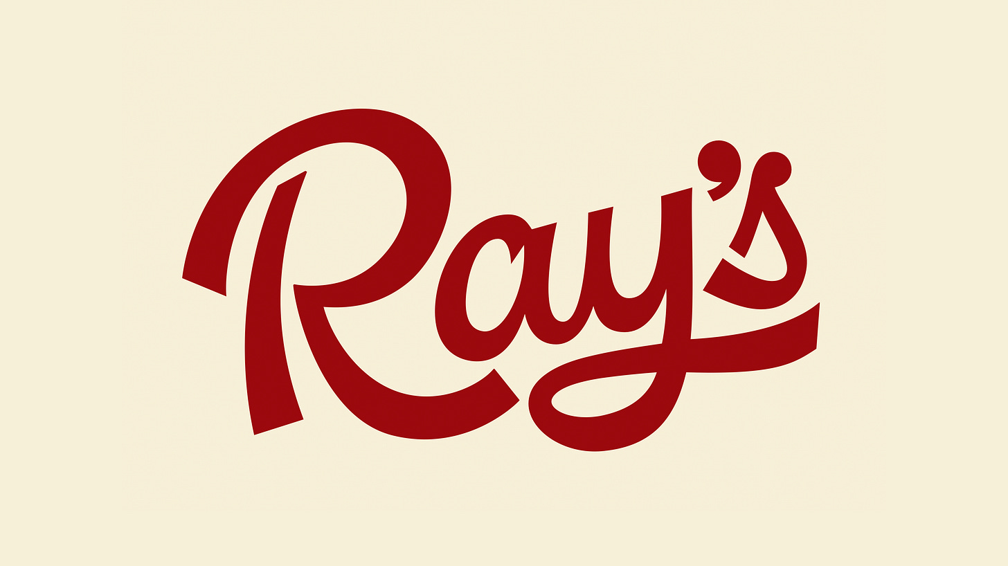 rays base design branding identity bpo review logo wordmark