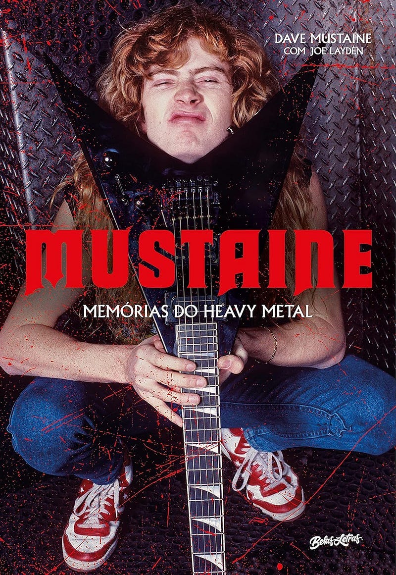 A trajetória de Dave Mustaine, ex-guitarrista do Metallica, vocalista e guitarrista do Megadeth.