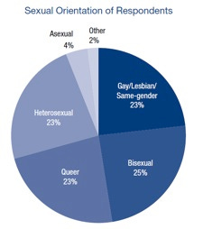 Sexual Orientation of Respondents Sexual Orientation of Respondents