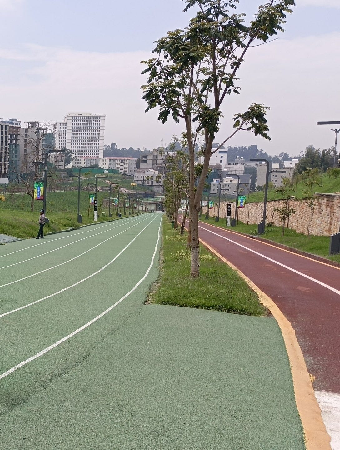 Arada Park in Addis Ababa, Ethiopia, in summer 2026.