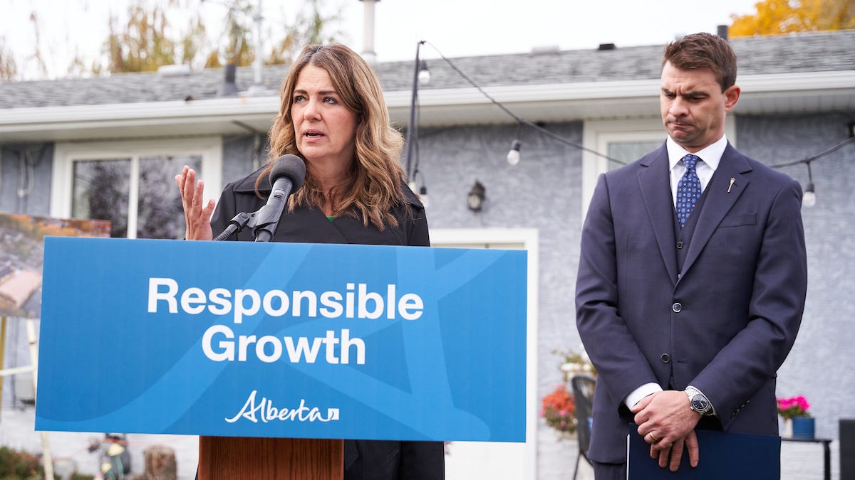 Danielle Smith orders Edmonton City Council to drop its infill housing policy