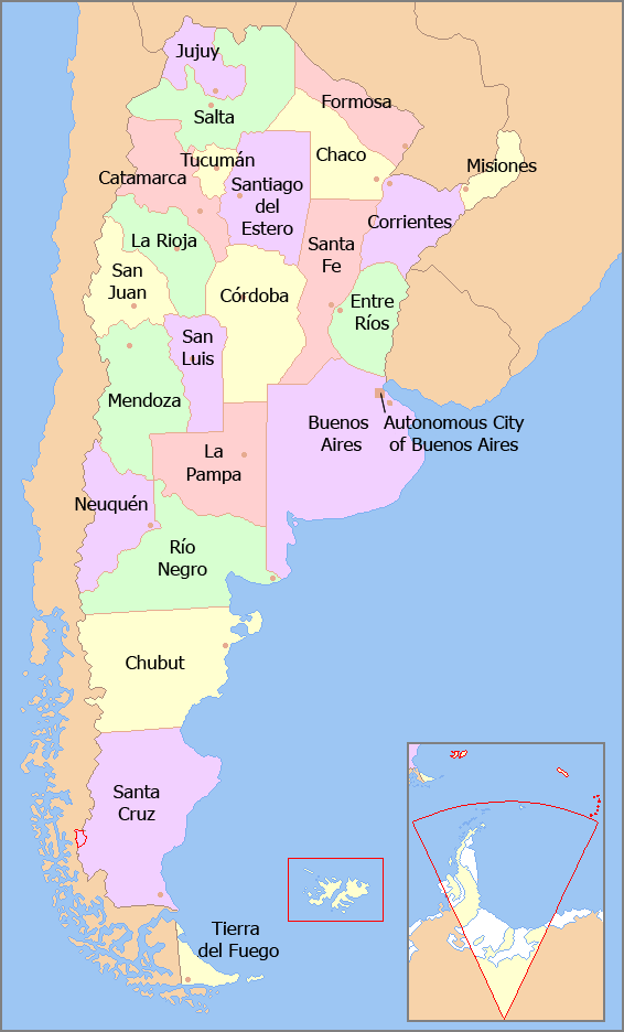 Provinces of Argentina - Wikipedia