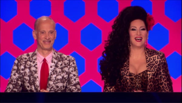 john waters with michelle visage on rupauls drag race ep 709 john waters with michelle visage on rupauls drag race ep 709