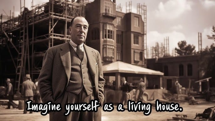 Imagine yourself as a living house ― C.S. Lewis - YouTube