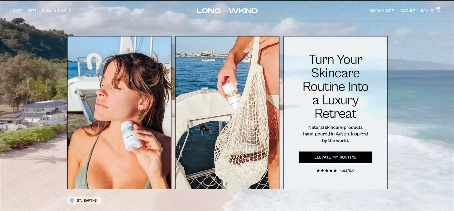 Ecommerce: Long Wknd Ecommerce: Long Wknd