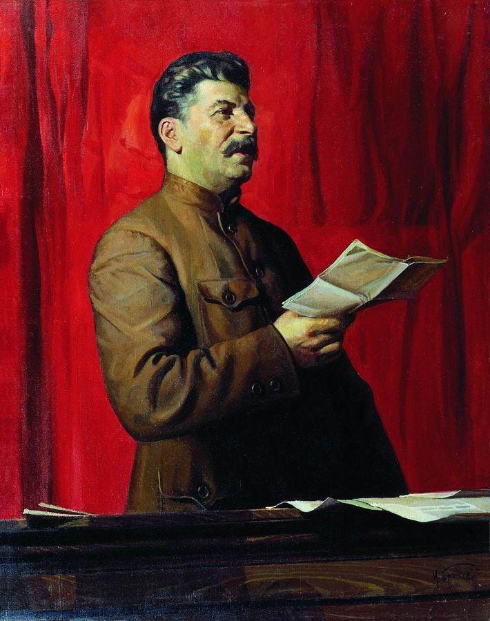 Retrato oficial de Stalin, 1933