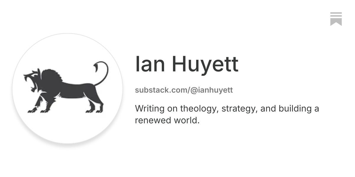 Ian Huyett | Substack