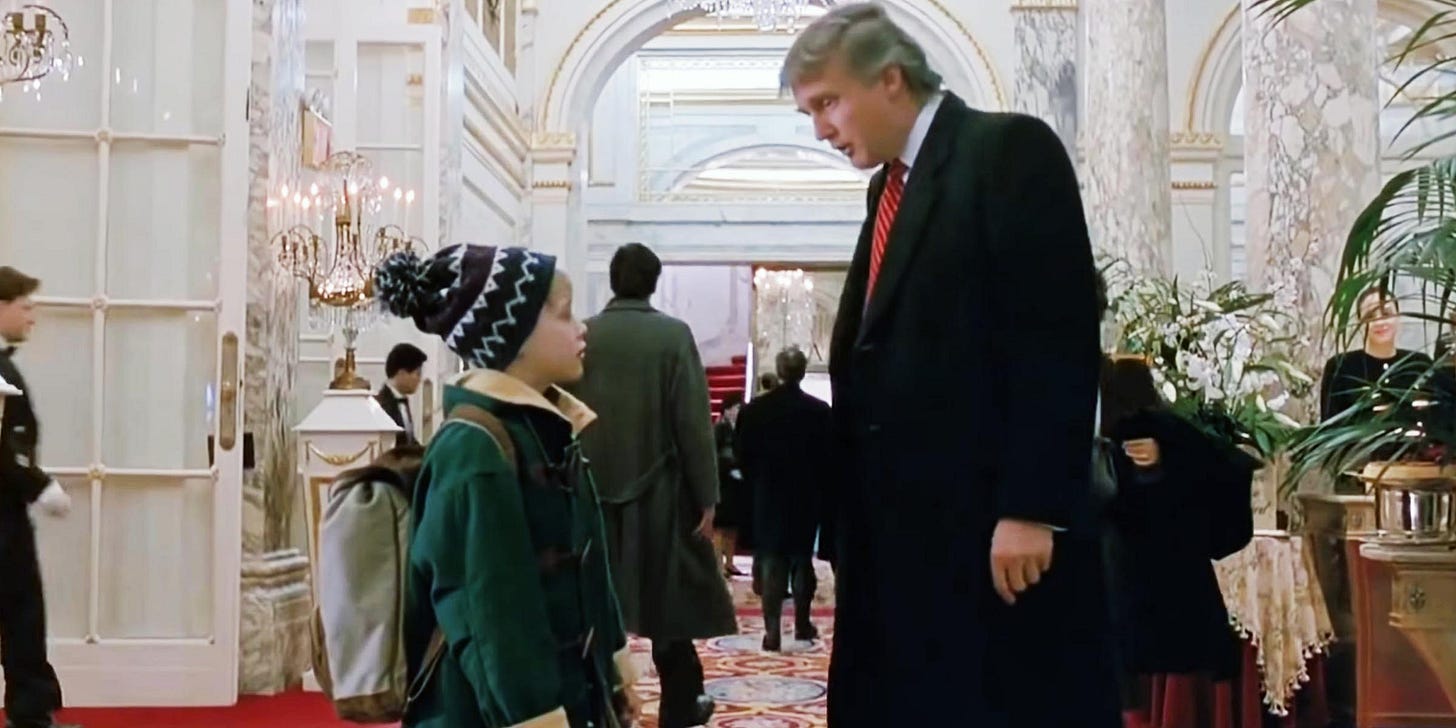 Macaulay Culkin reacts to call to remove Trump from 'Home Alone 2'