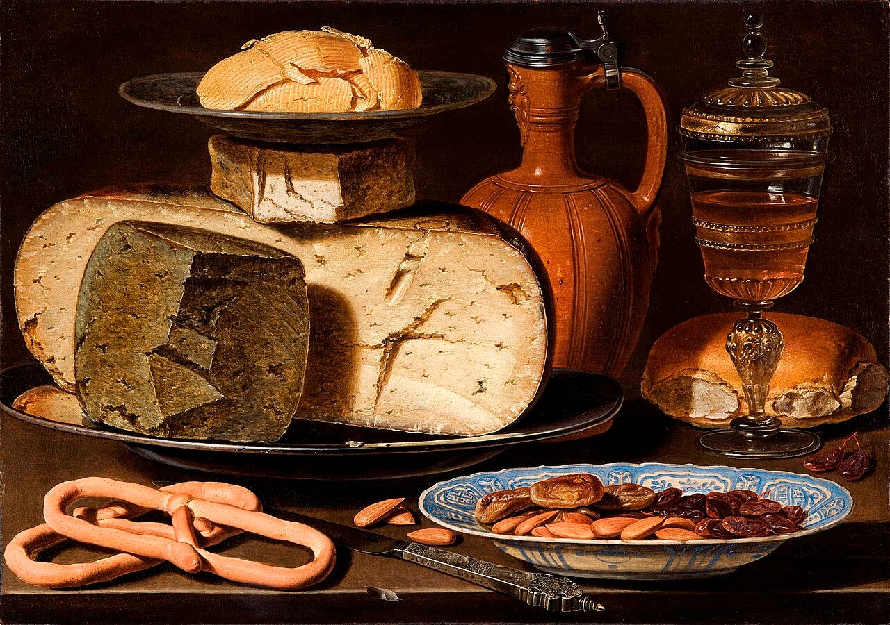 Clara Peeters cheese still life Clara Peeters cheese still life