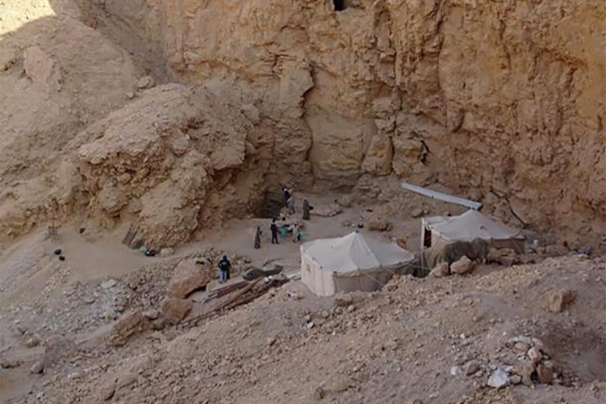 La tombe d'un ancien roi égyptien découverte: une première depuis 1922 -  L'Avenir