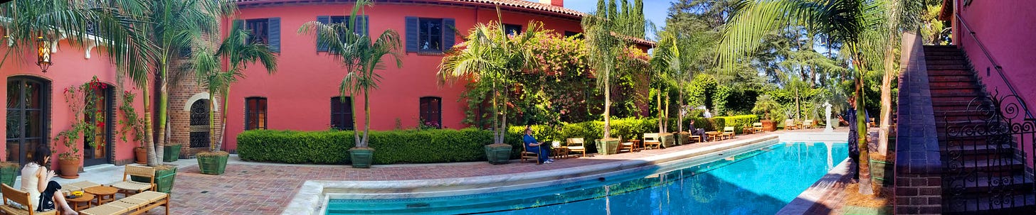 Pool Waiting Area