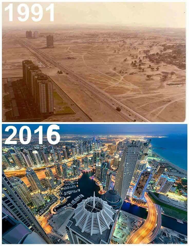 Before & After Dubai Pics | Beautiful places to travel, Dubai architecture, Dubai travel