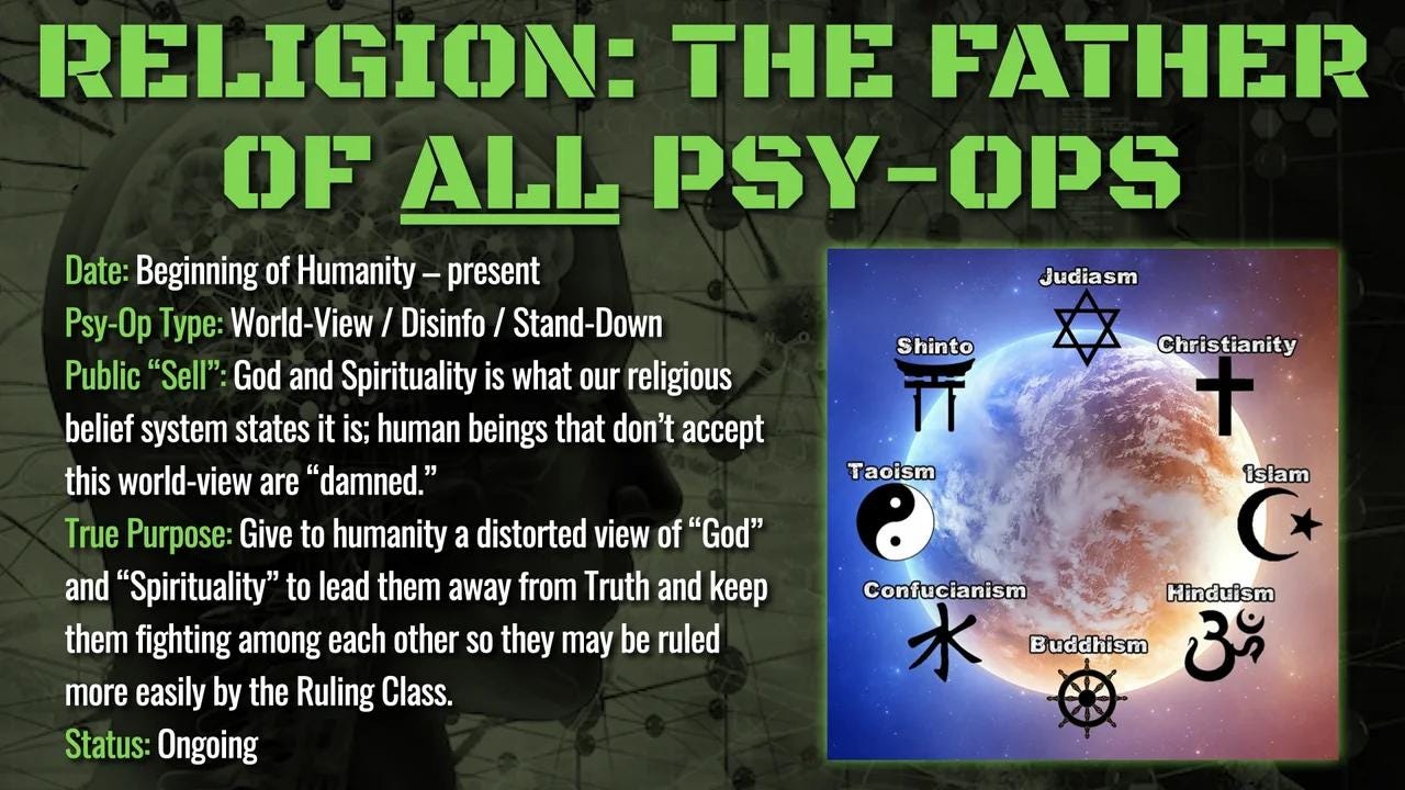 Mark Passio on the Psyop of Religion Mark Passio on the Psyop of Religion
