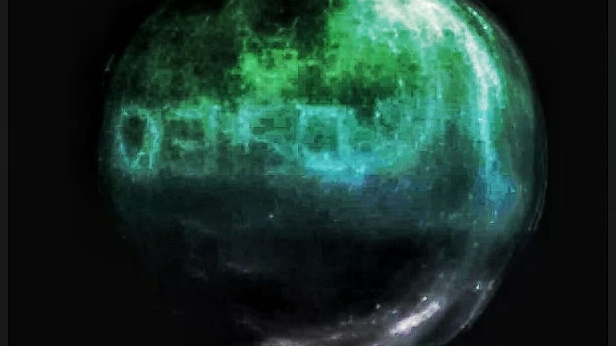 THAT Chris Bledsoe Green Orb (with numbers inside...)