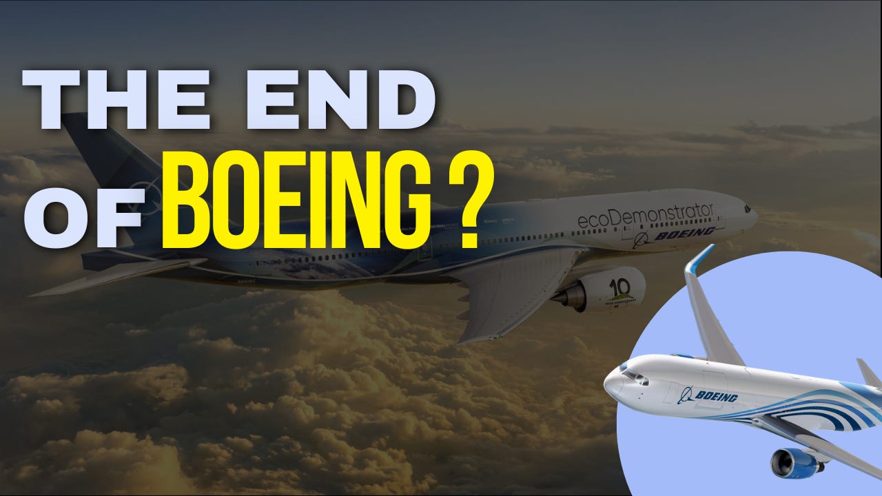  Is Boeing facing collapse? Not yet. Will they experience order losses and downsizing? Let's explore!