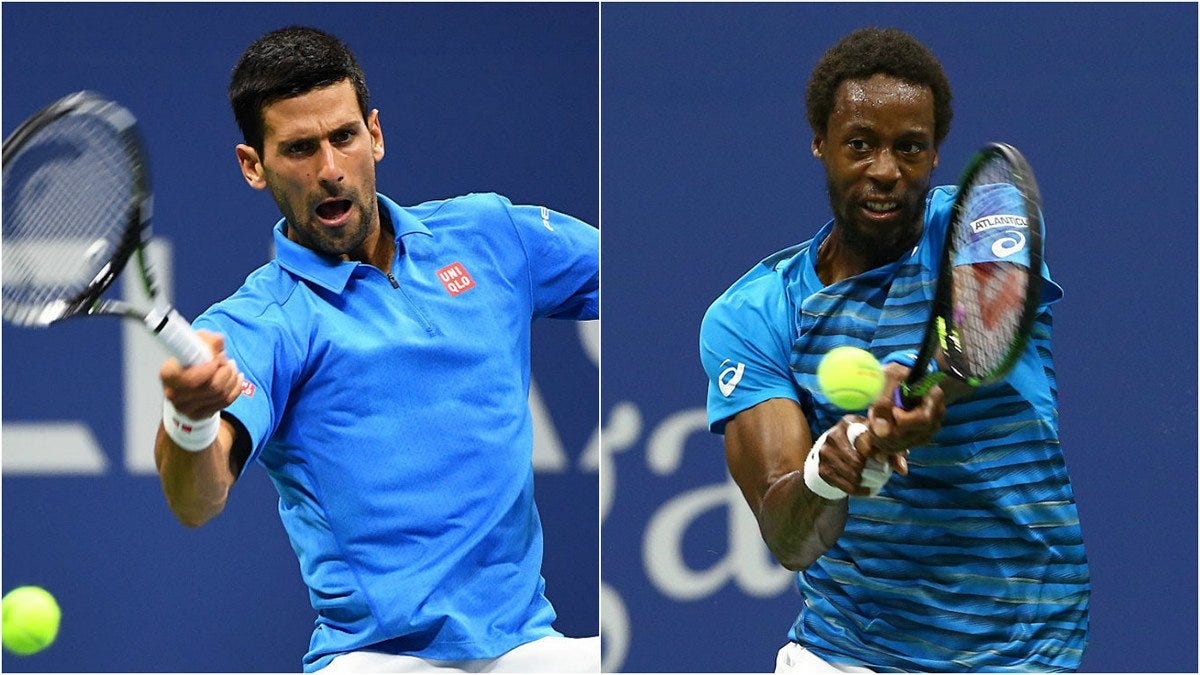 Novak Djokovic beats a baffling Gael Monfils: 2016 US Open tennis images Novak Djokovic beats a baffling Gael Monfils: 2016 US Open tennis images