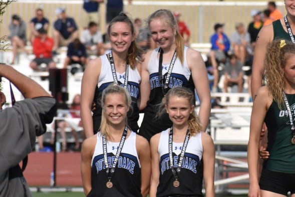 Green Bay Notre Dame 1,600 relay Green Bay Notre Dame 1,600 relay