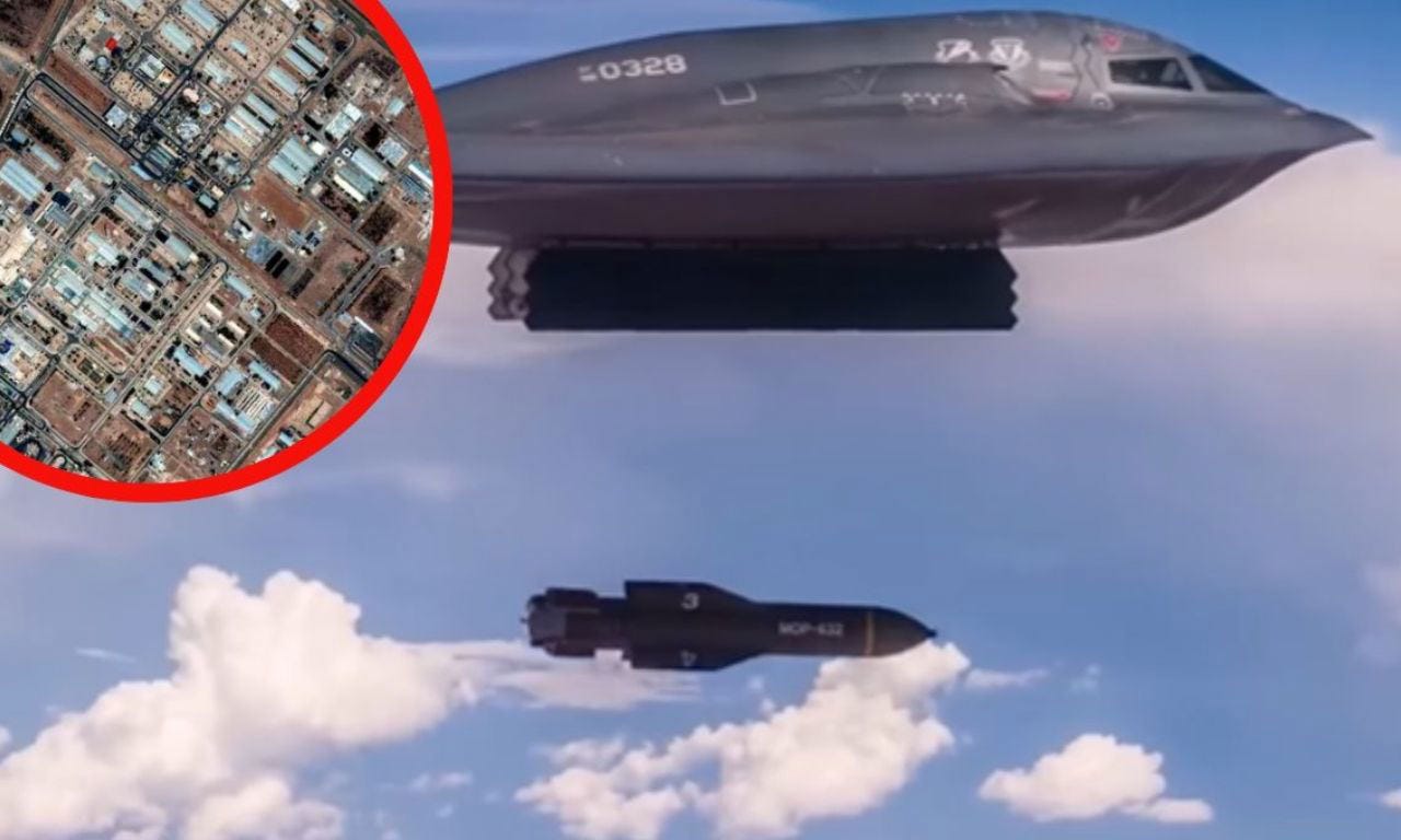 ¿Qué es la bomba antibunker GBU 57 que usó Estados Unidos en Irán y ...
