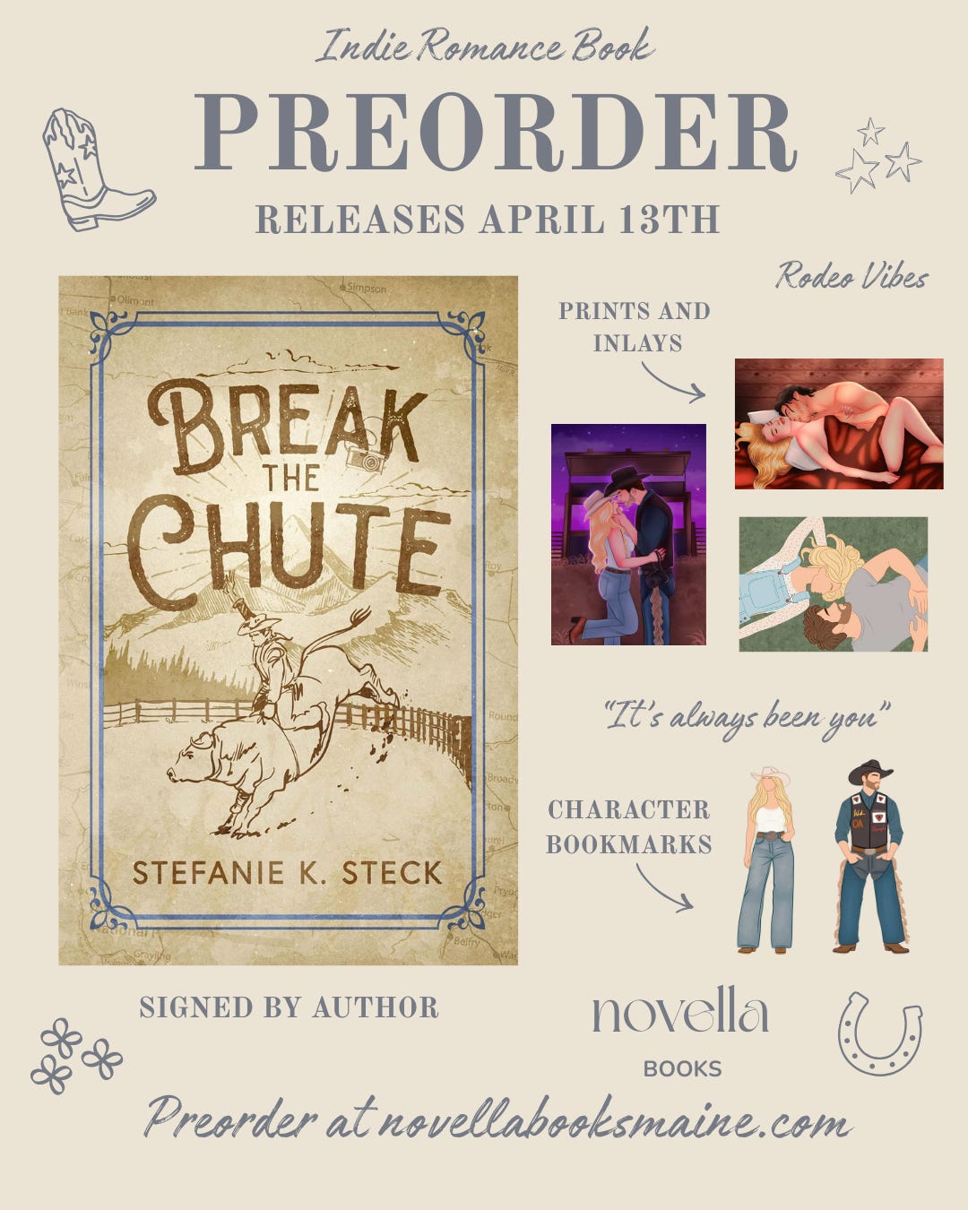 novella books maine preorder campaign graphic. more info found at their website linked above