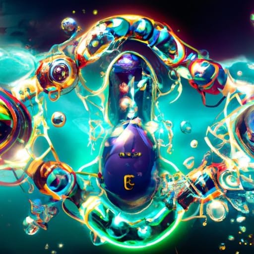 The electron chain transport but with oxygen as a running back and the center and qb as protein systems
 