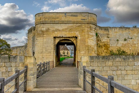 Caen Castle fortifications