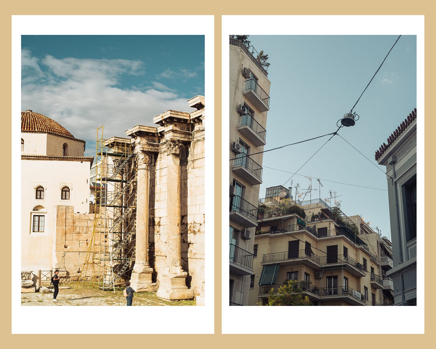 City scenes in Athens