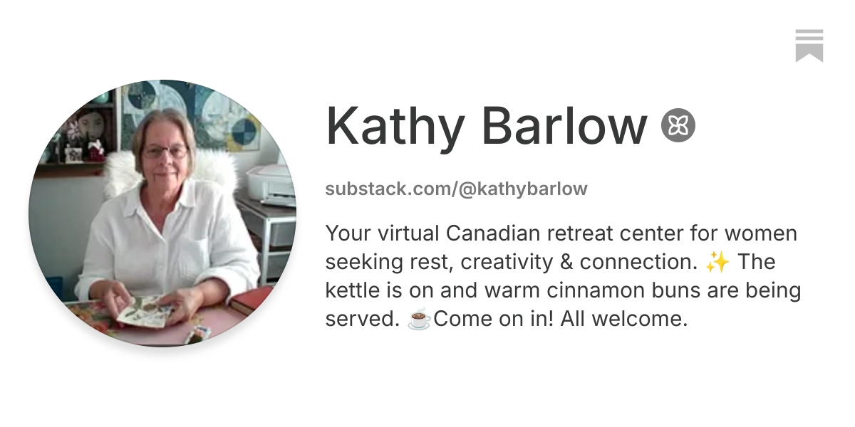 Kathy Barlow | Substack