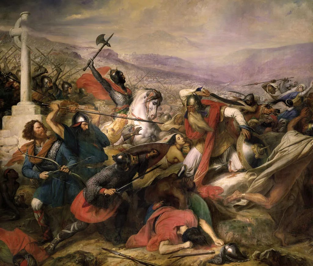 Battle of Tours - Charles de Steuben