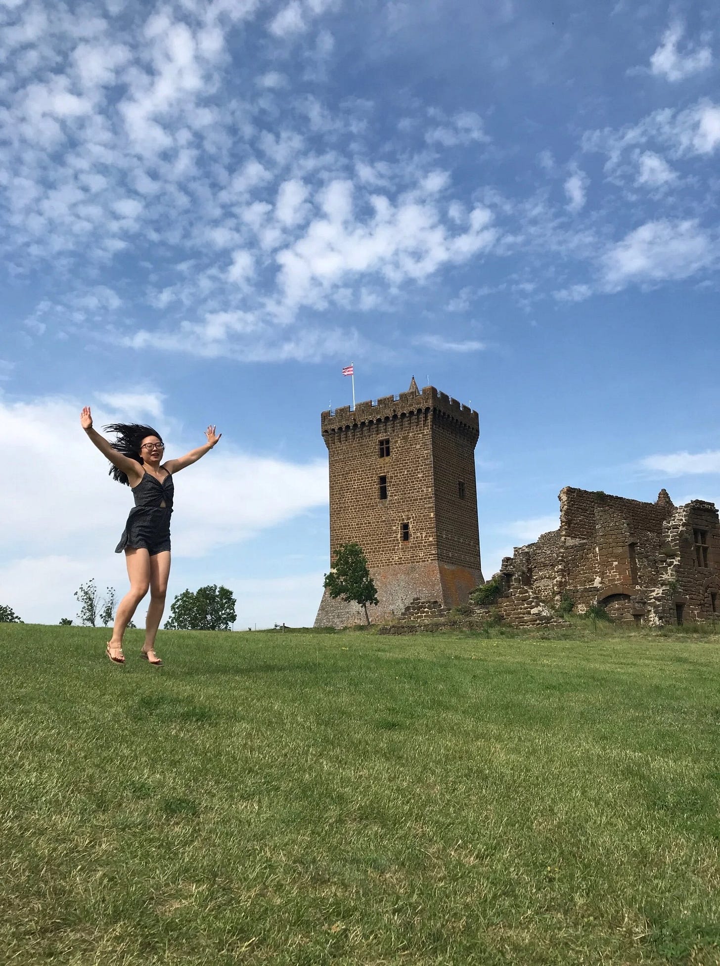 Fun times at the Forteresse de Polignac, Auvergne, France! Fun times at the Forteresse de Polignac, Auvergne, France!
