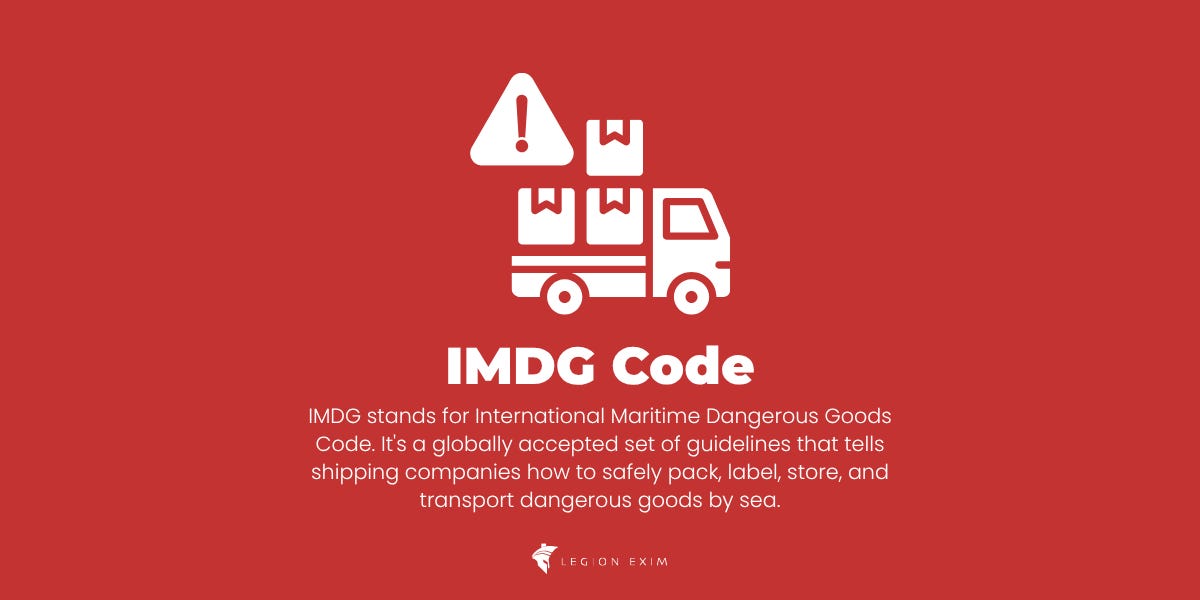 What is IMDG Code? The Rulebook for Shipping Dangerous Goods Safely