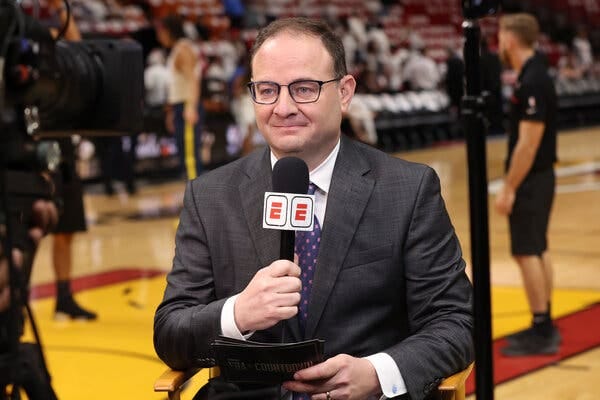 Woj' Leaves ESPN, and a Changed Sports Media, to Join St. Bonaventure - The  New York Times