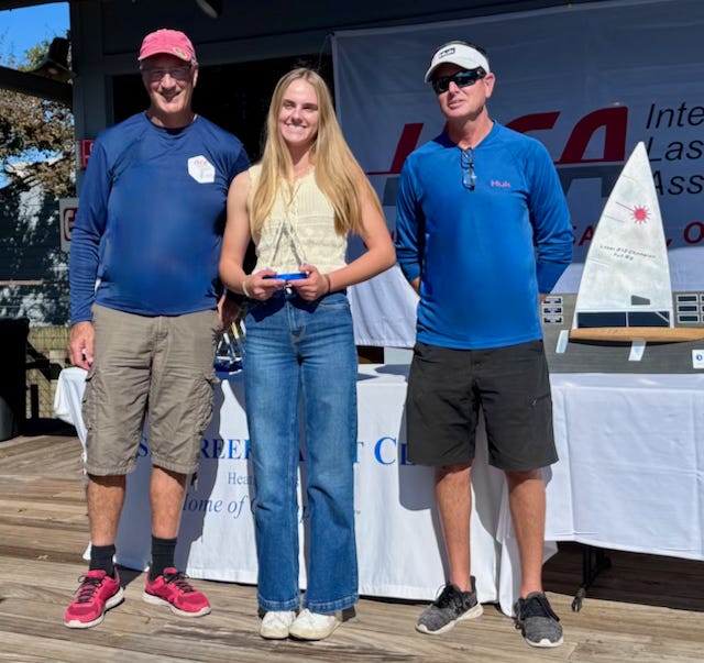 Paloma Arrigo ILCA Sailing Champion