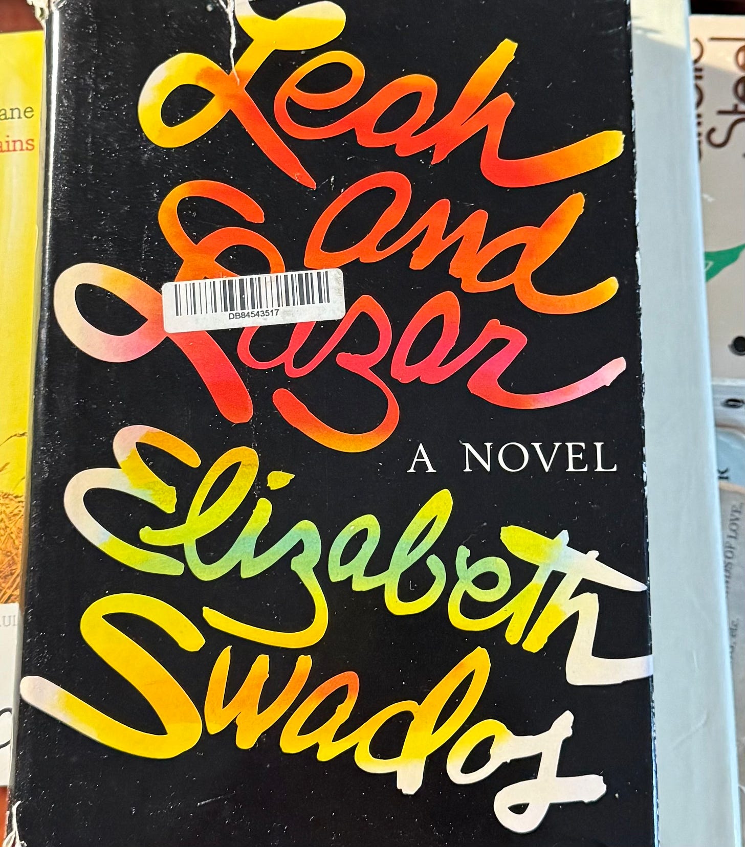 cover of Leah and Lazar by Elizabeth Swados cover of Leah and Lazar by Elizabeth Swados