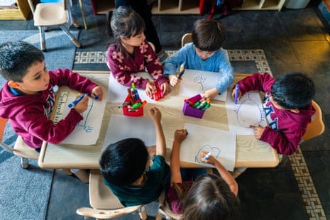 New Mexico made childcare free. It lifted 120,000 people above the poverty  line | New Mexico | The Guardian