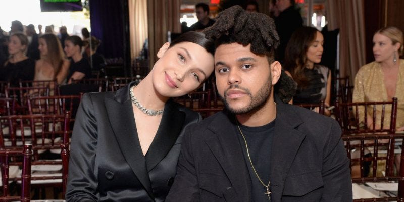 bella hadid keeping her weeknd busy 2016 gossip