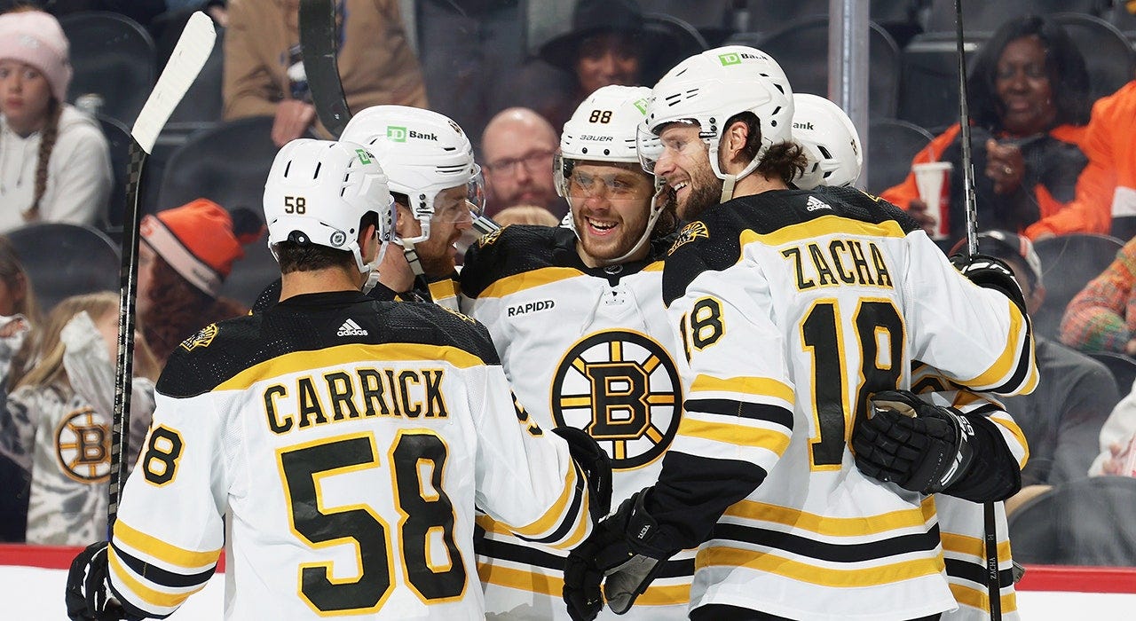 Bruins set new NHL record after beating Flyers for 63rd win of season | Fox  News