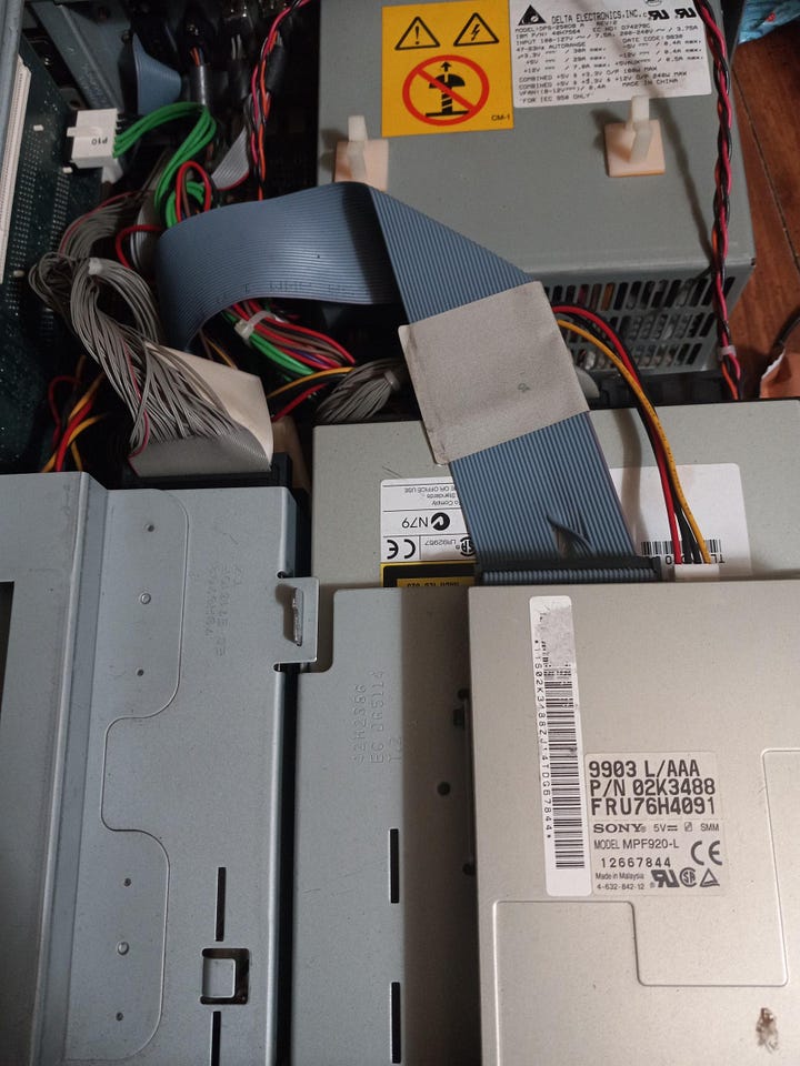 My IBM RS/6000 43P Model 150 workstation