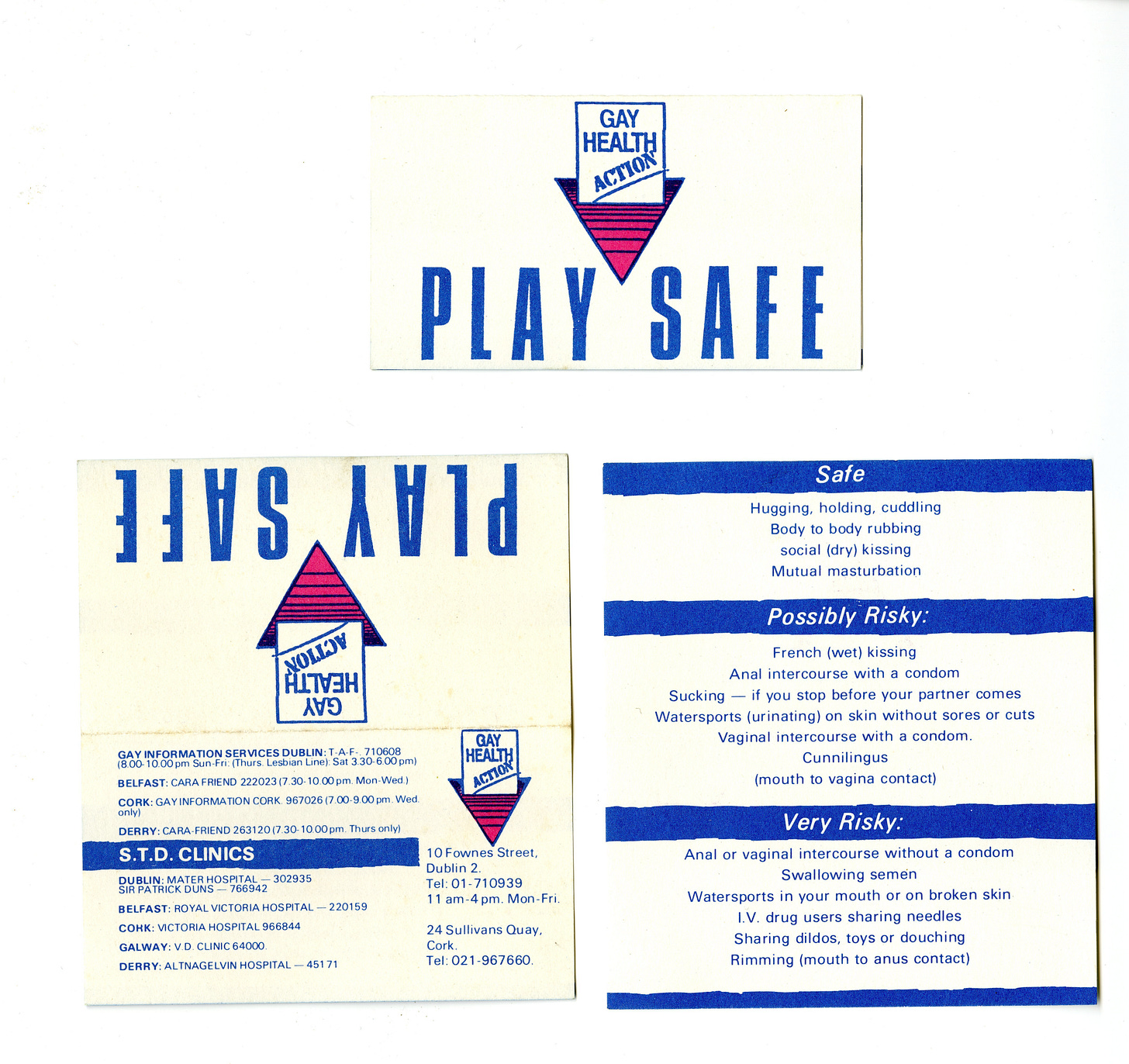 A graphic featuring the phrase "play safe" multiple times, highlighting safety in sexual play activities.