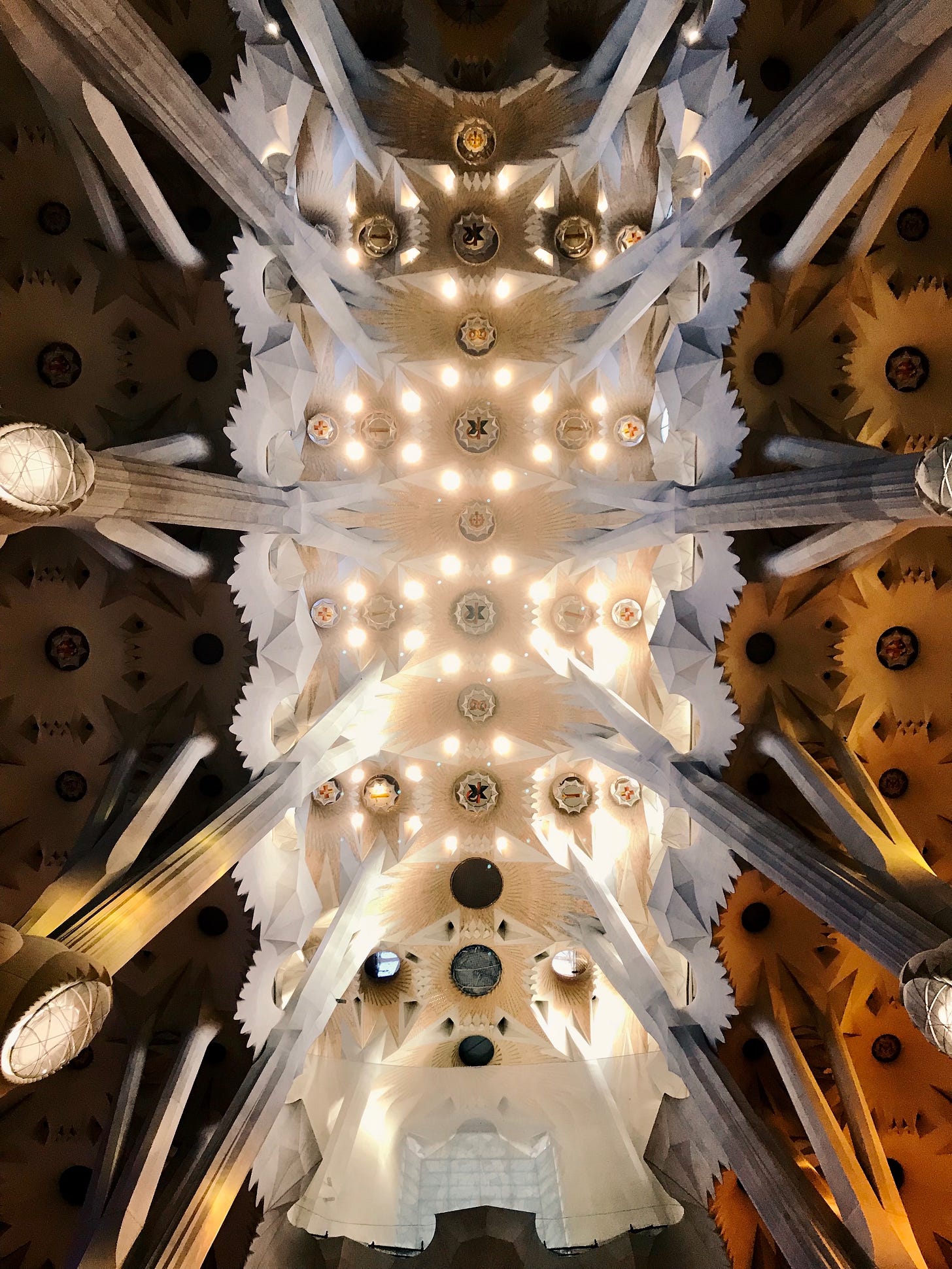 The Basílica de la Sagrada Família, Barcelona, Spain